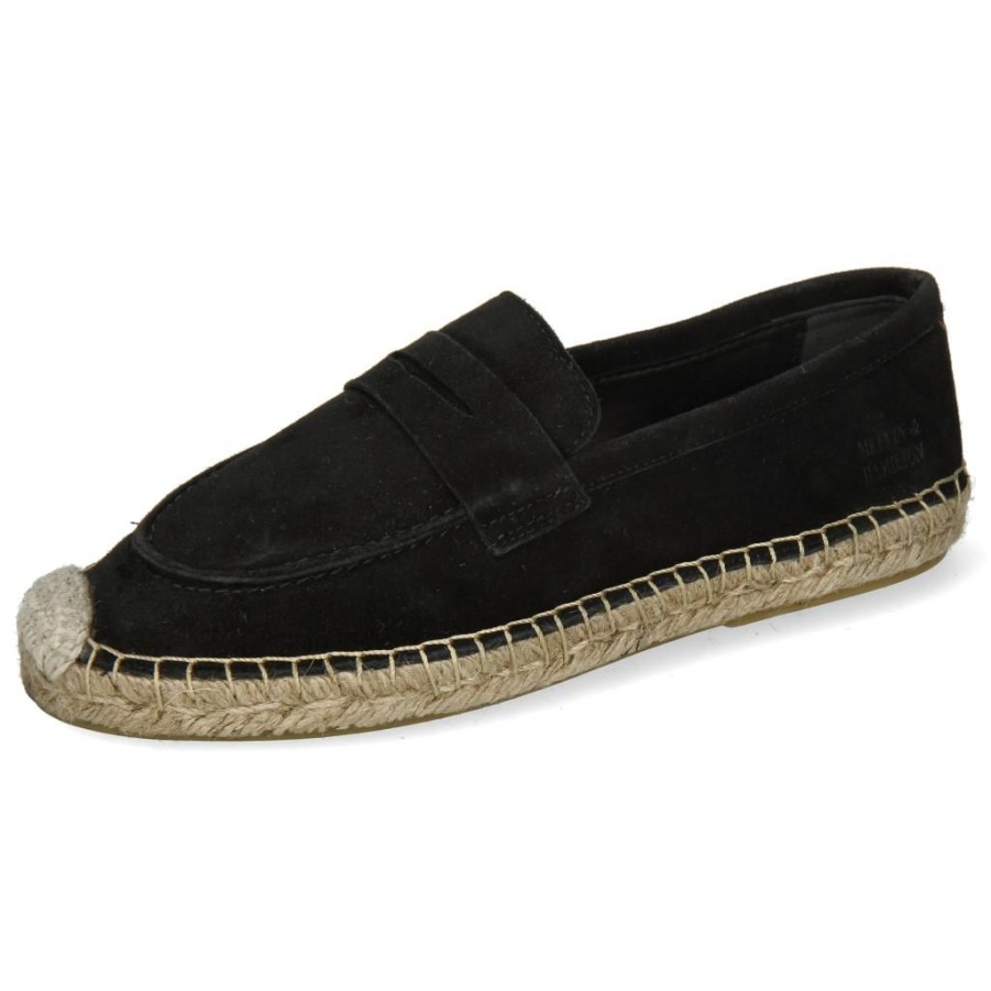 Kobiety Melvin & Hamilton Espadryle | Bree 2 Czarny