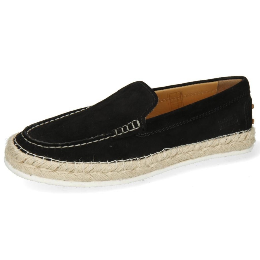 Kobiety Melvin & Hamilton Espadryle | Caroline 13 Czarny